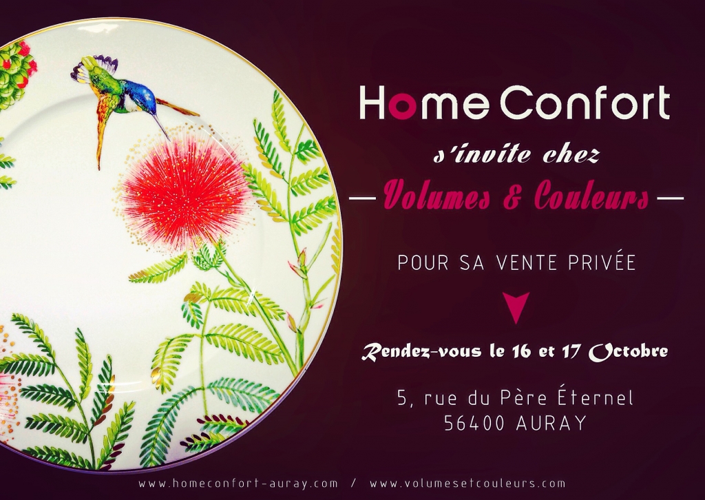 Vente Prive HOME CONFORT au Show Room